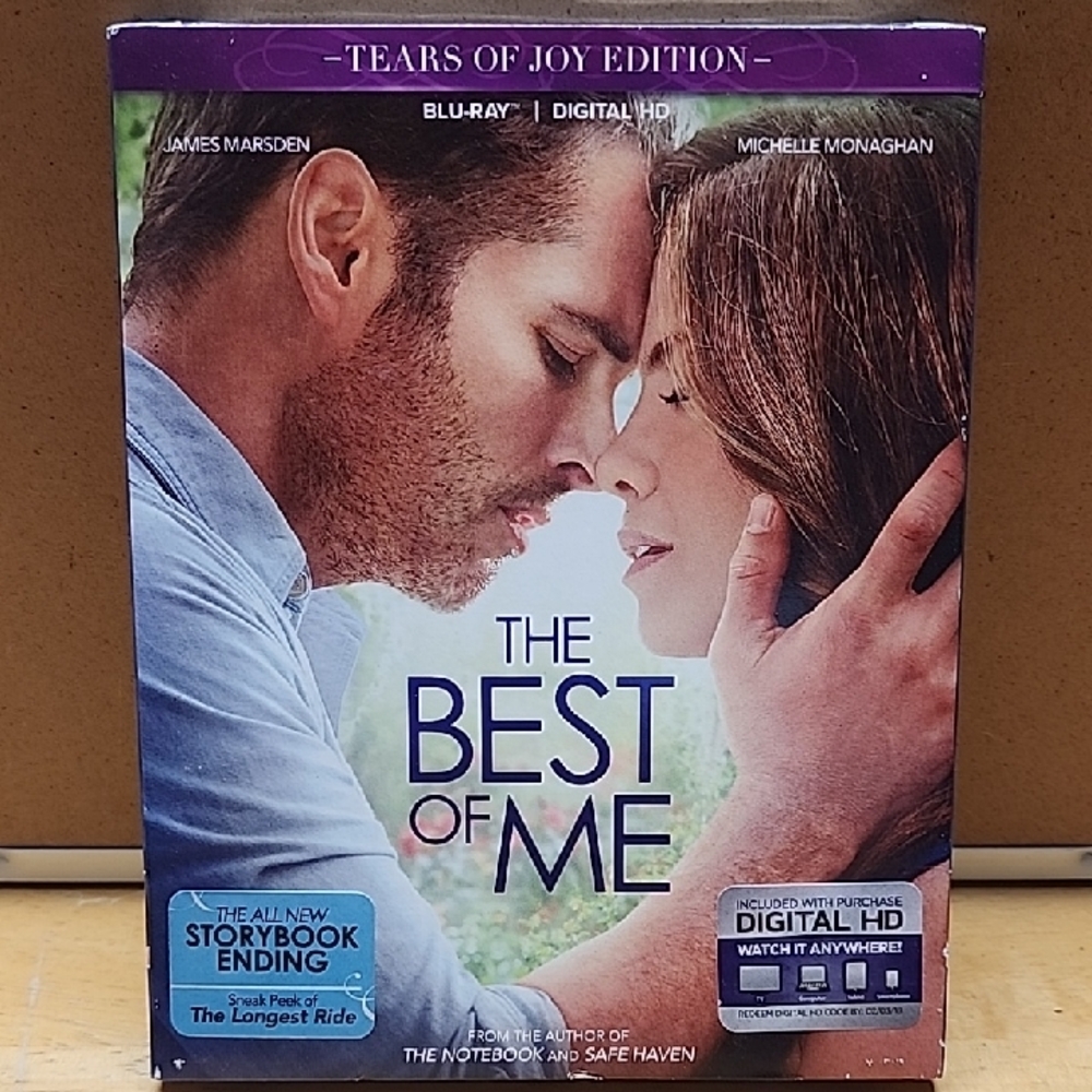 The Best of Me Blu-ray